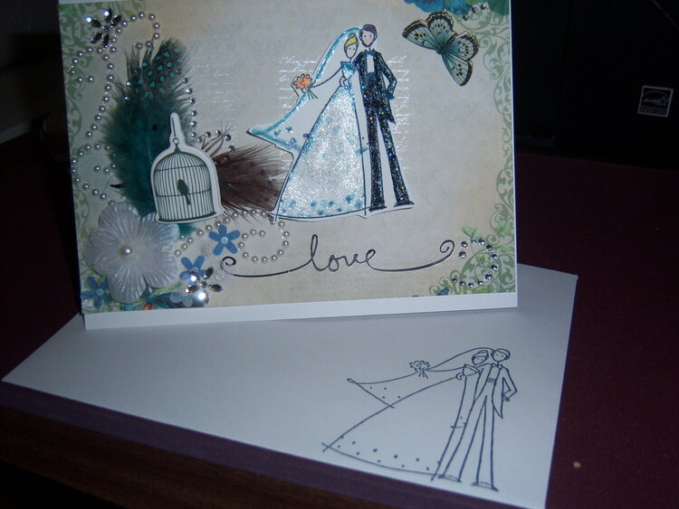 wedding congratulation card