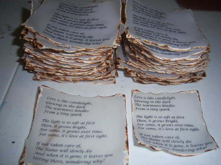 poem for wedding favors 2012
