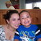 My second dauther with her son...my oldest grandson at Peach's restaurant