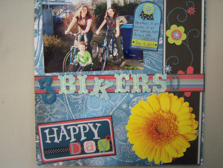 3 Bikers  HAPPY DAY