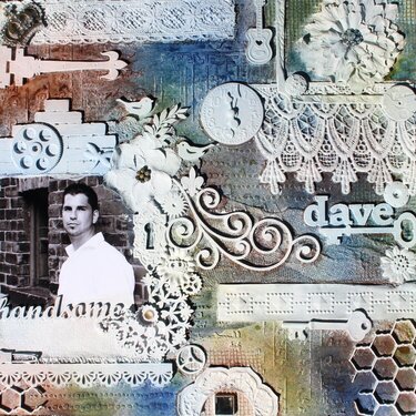 Dave-Mixed Media with Bo Bunny