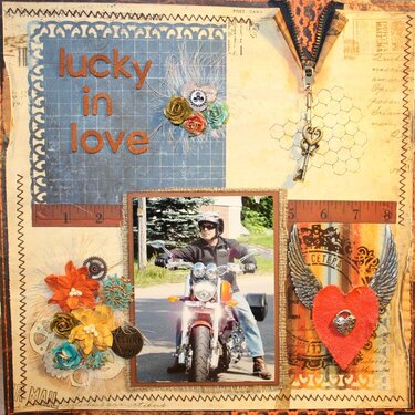 Lucky in Love-Bo Bunny Layout Ch