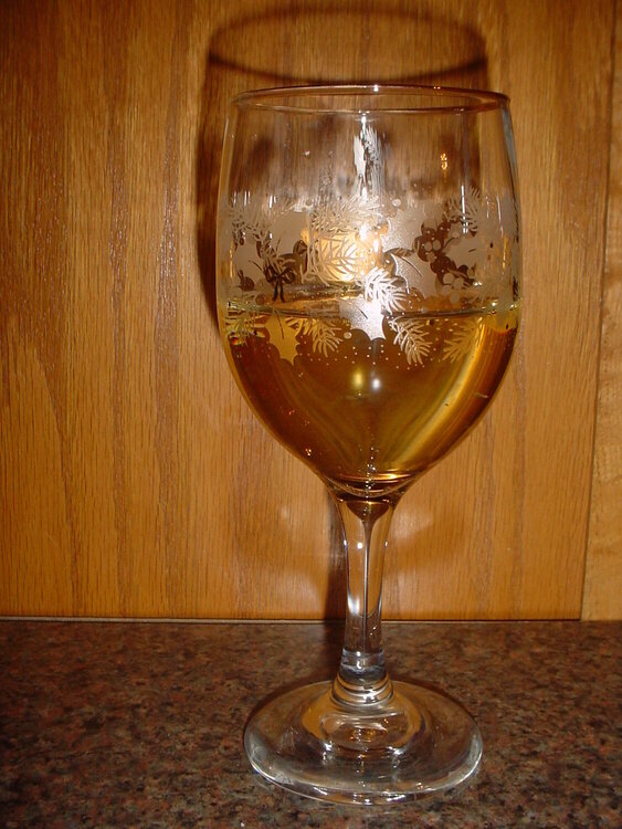3. A Champagne Bottle, Glass, or Cork {9 pts.}