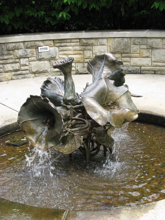 5. A Fountain or water fall 50 points