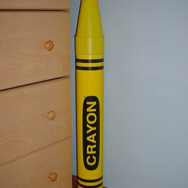 3. A Yellow Crayon {10 pts.}