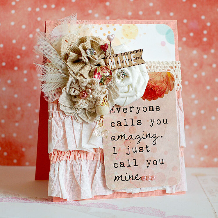 Everyone Calls You Amazing by Lea Lawson featuring Hello Friend from Glitz Design