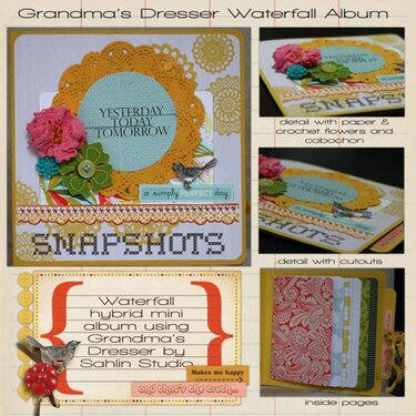 Grandma&#039;s Dresser Waterfall mini album