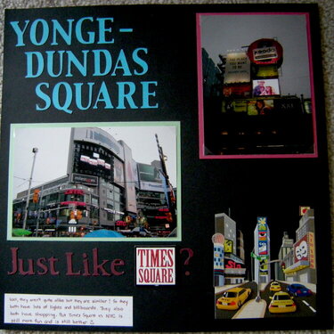 Yonge-Dundas Square Just like Times Square?