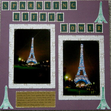 Sparkling Eiffel Tower