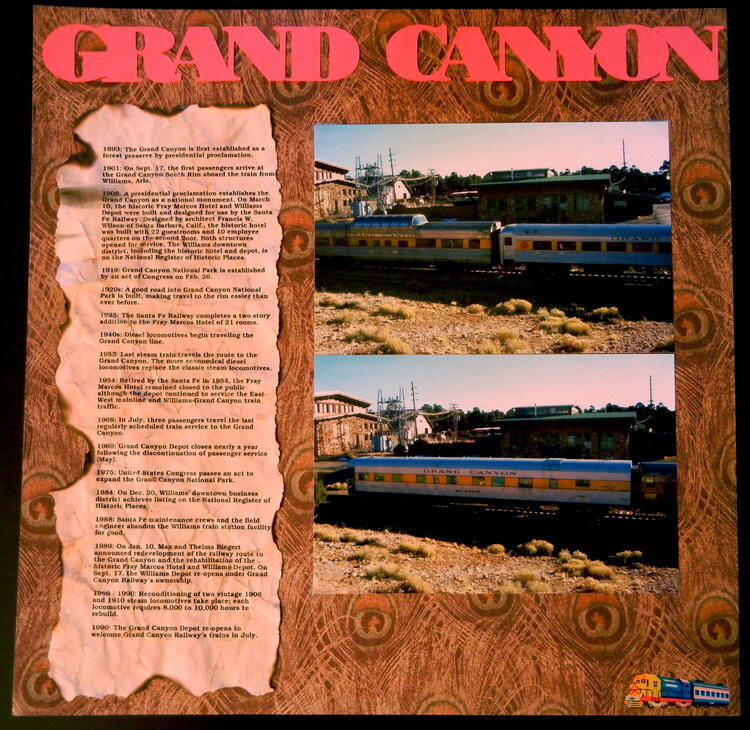 Grand Canyon Railway - Left