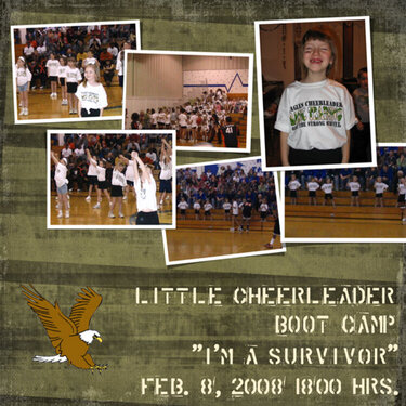 Little Cheerleader Boot Camp