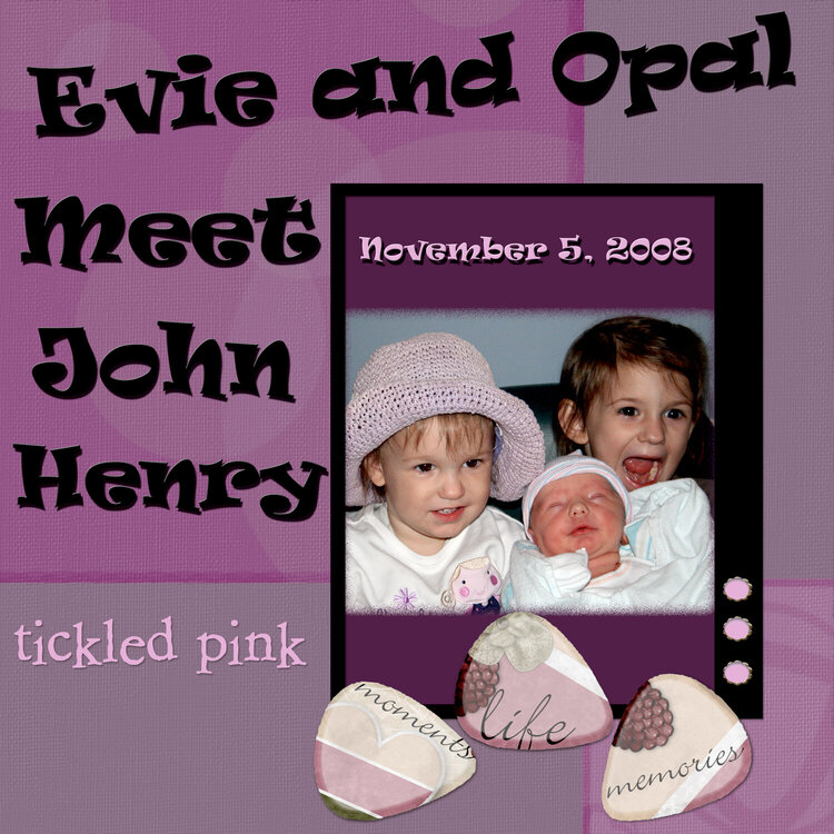 Evie and Opal Meet J