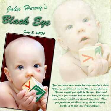 John Henry&#039;s Black Eye