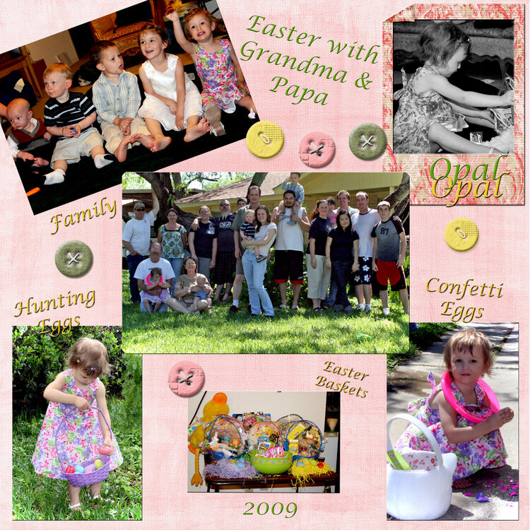 Opal Easter at Grandma&#039;s 2009