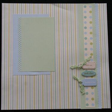 Baby Boy Album Blank