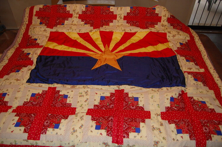 Arizona Flag Quilt