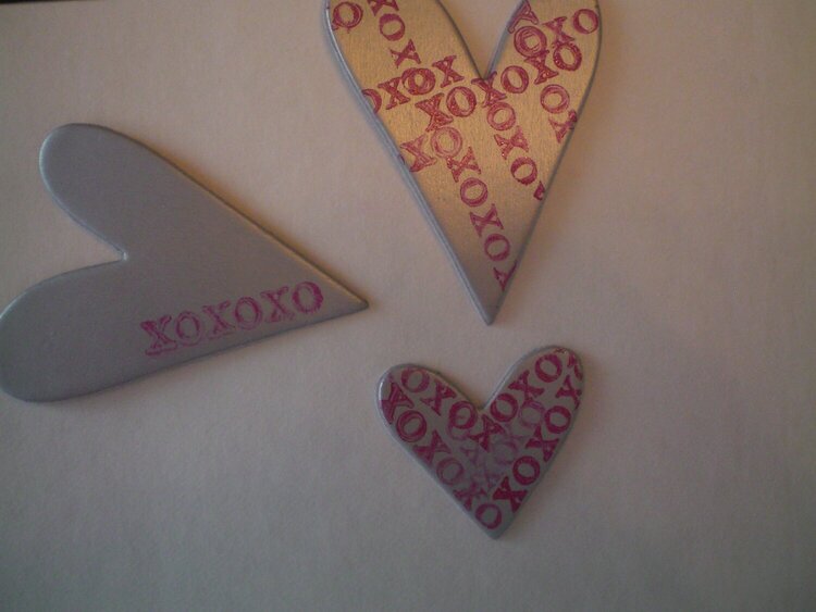 stamped hearts #3