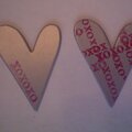 stamped hearts #2