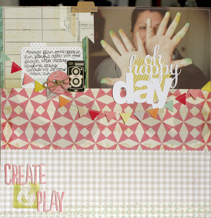 Oh happy Day! Create &amp; Play {Studio Calico MAY kit}