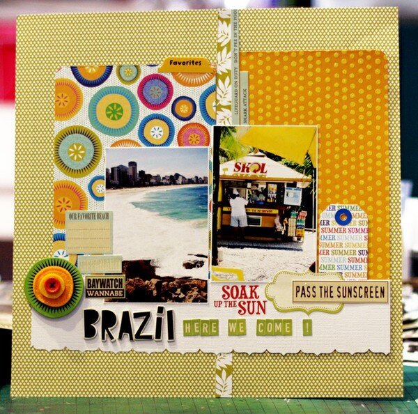 Brazil here we come {American Crafts}