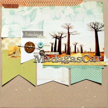 Madagascar {Studio Calico December kit}