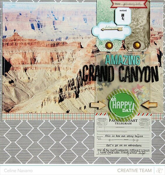 Amazing Grand Canyon *Studio Calico February kit*