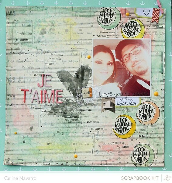 Je t&#039;aime *Studio Calico March kit*