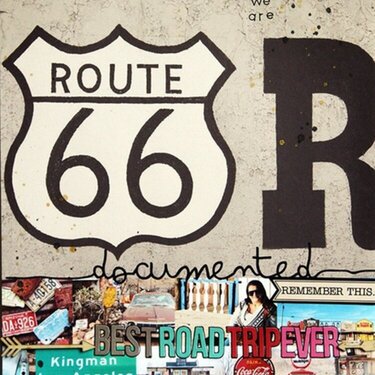 Route 66 - Documented *Studio Calico February kit*