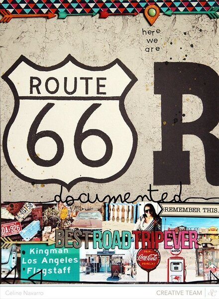 Route 66 - Documented *Studio Calico February kit*