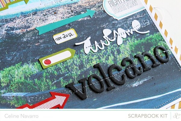 Awesome Volcano *Studio Calico January kit*
