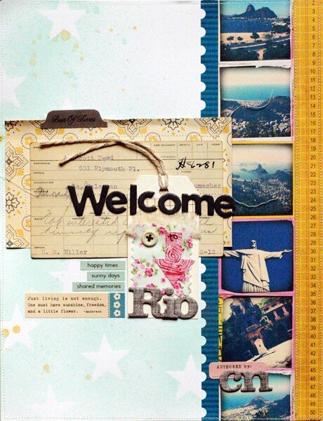 Welcome to RIO {Studio Calico December kit}