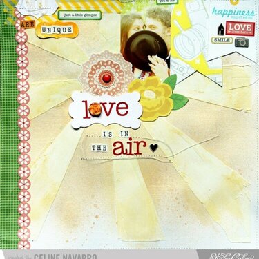 LoVe is in the Air {Studio Calico October kit}