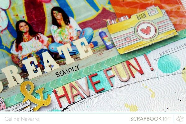 Create &amp; Simply Have Fun!*Studio Calico March kit*