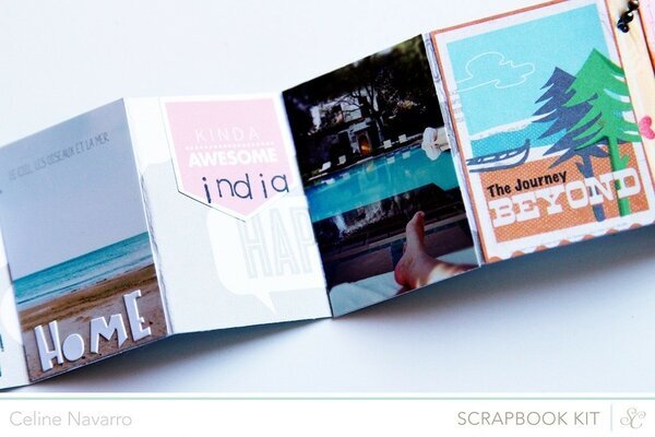 Places... Mini book *Studio Calico July kit*