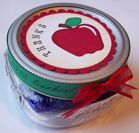 Teacher gift jar