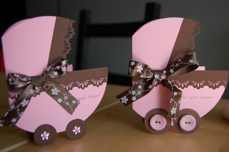 Baby Carriage Cards