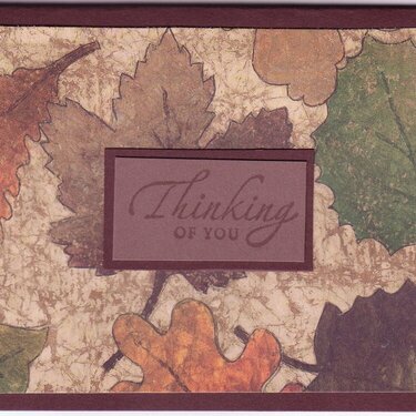 Fall Thinking of You