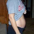 Just a picture of my nasty fat belly at 12 weeks.
