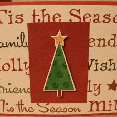 Christmas Tree Card 2