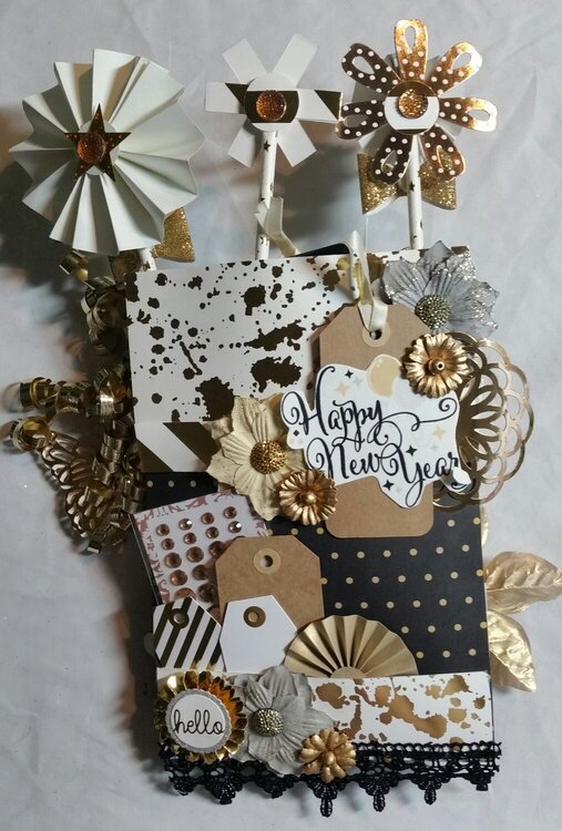 New Years Loaded Envelope by Monique Fox ***BACK***