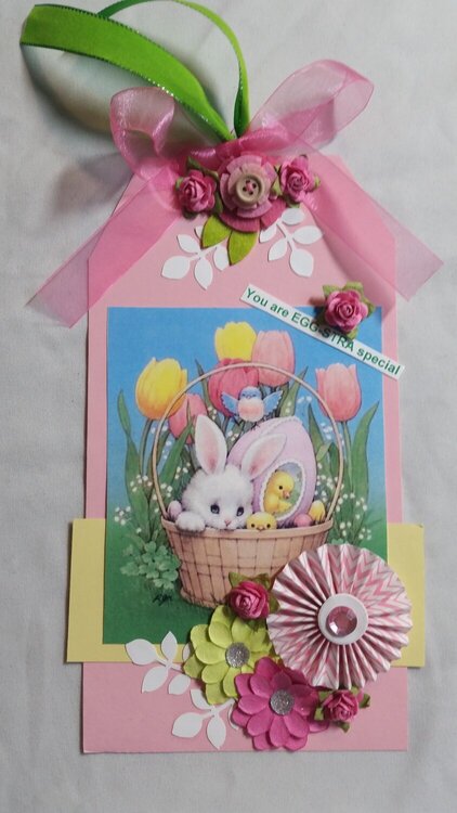 Easter tag by Monique Fox