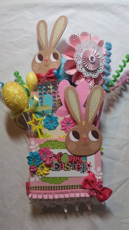 Happy Easter Loaded envelope by Monique Fox