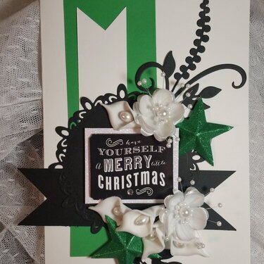 Have yourself a merry little Christmas card by Monique Fox