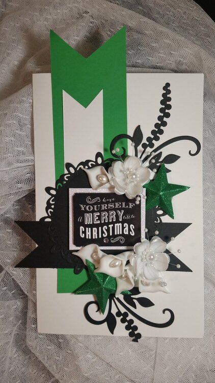 Have yourself a merry little Christmas card by Monique Fox