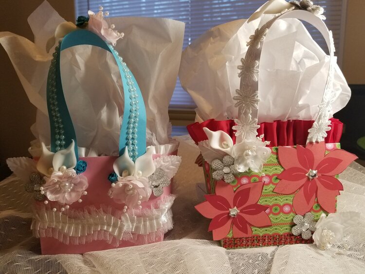 Paper purses for family / Christmas 2017