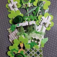 St Patrick's Day loaded envelope by Monique Fox