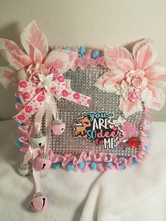 Valentine&#039;s Day embellishment box by Monique Fox