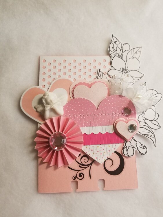 Pretty in pink memorydex card by Monique Nicole Fox