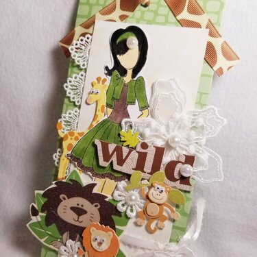 Wild side Julie Nutting tag by Monique Nicole Fox