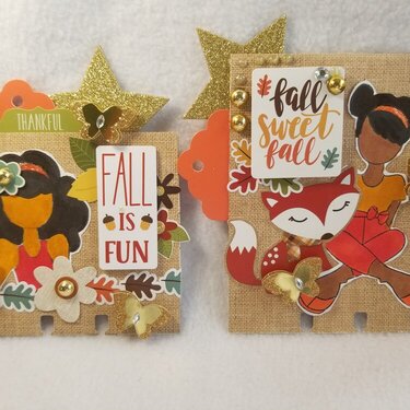 Fall Julie Nutting memorydex cards by Monique Nicole Fox